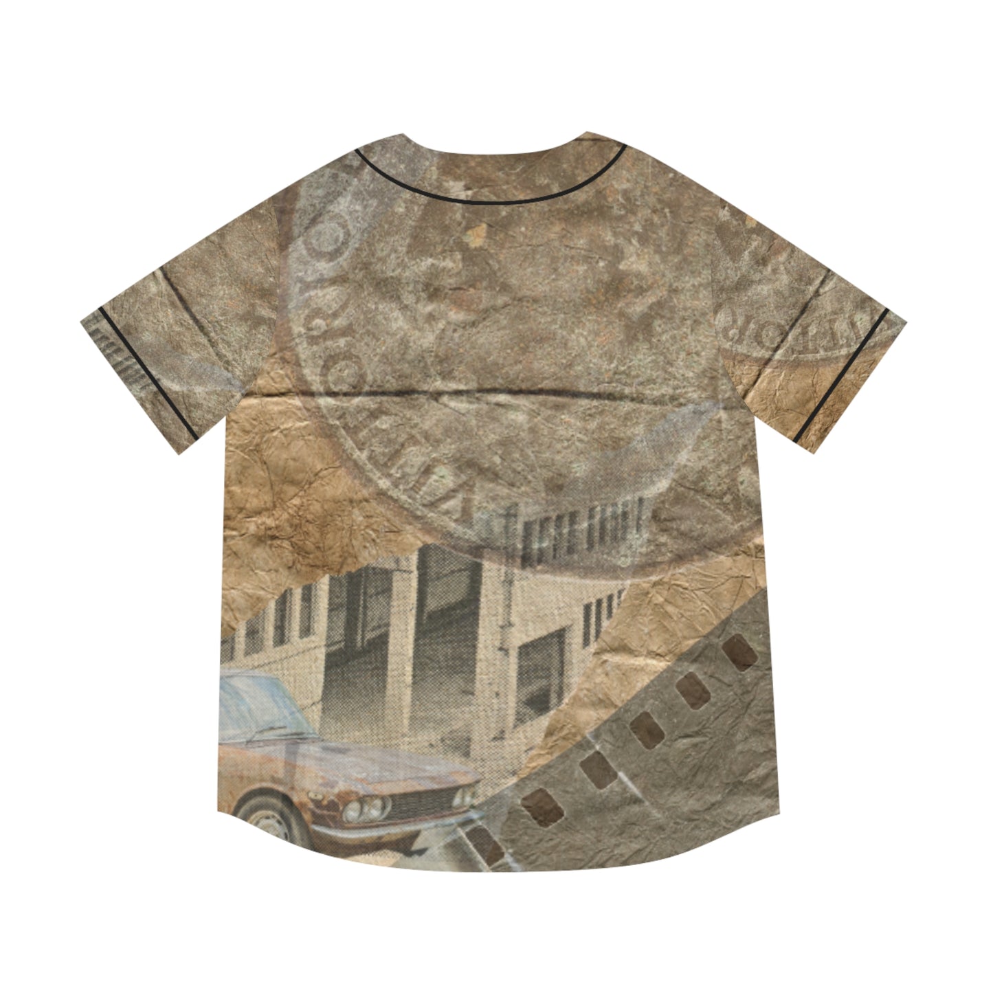 Antiquity Collage Baseball Tee