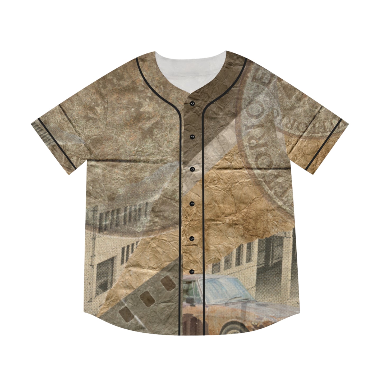 Antiquity Collage Baseball Tee