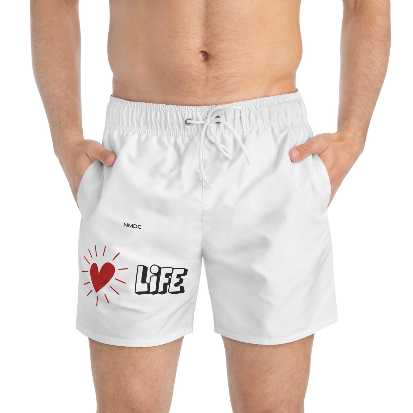 Love Life Swim Trunks